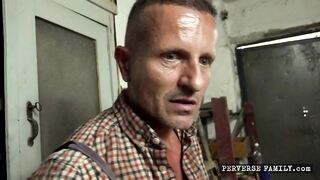 PerverseFamily Anna De Ville, Brittany Bardot And Sabien Demonia Disciplined Concreting